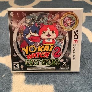 NEW! Yo-Kai Watch 2 Bony Spirits Nintendo 3DS Game